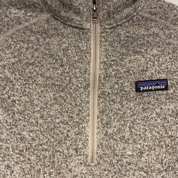 Patagonia Better Sweater 1/2 Zip Oatmeal S - Picture 2 of 3